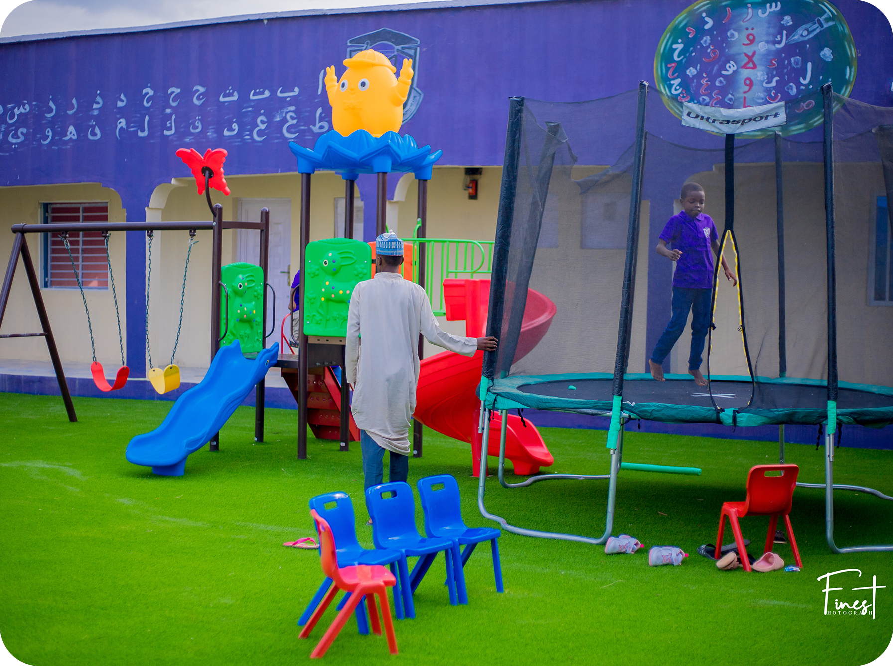 Children playing